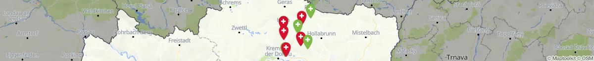 Kartenansicht für Apotheken-Notdienste in der Nähe von Meiseldorf (Horn, Niederösterreich)